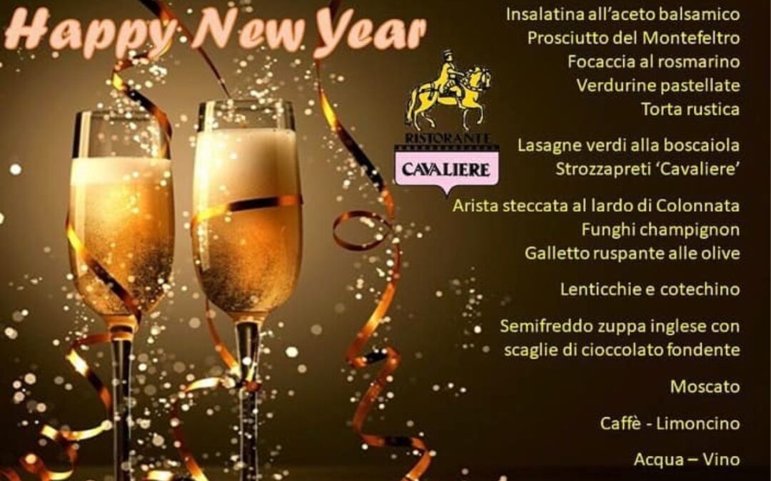 Cenone Capodanno Ristorante Cavaliere