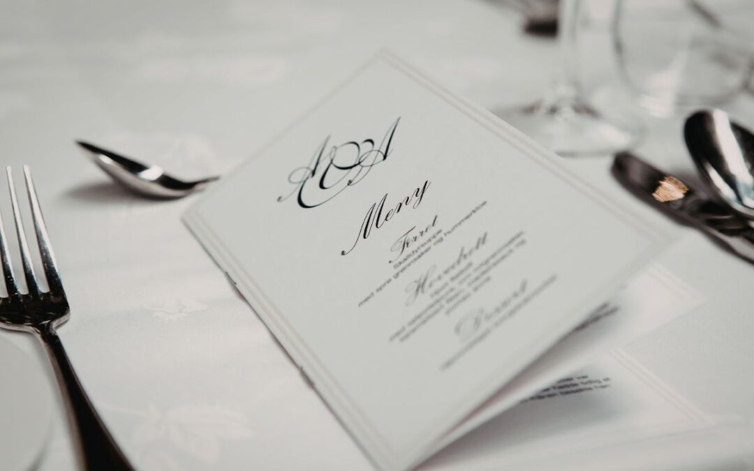 come nasce menù ristorante